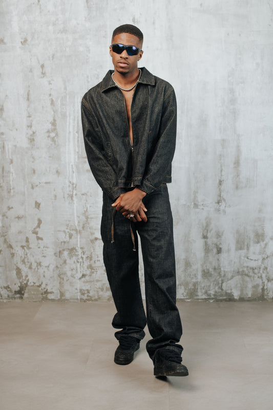 INFATUATION Street Chic Denim Set