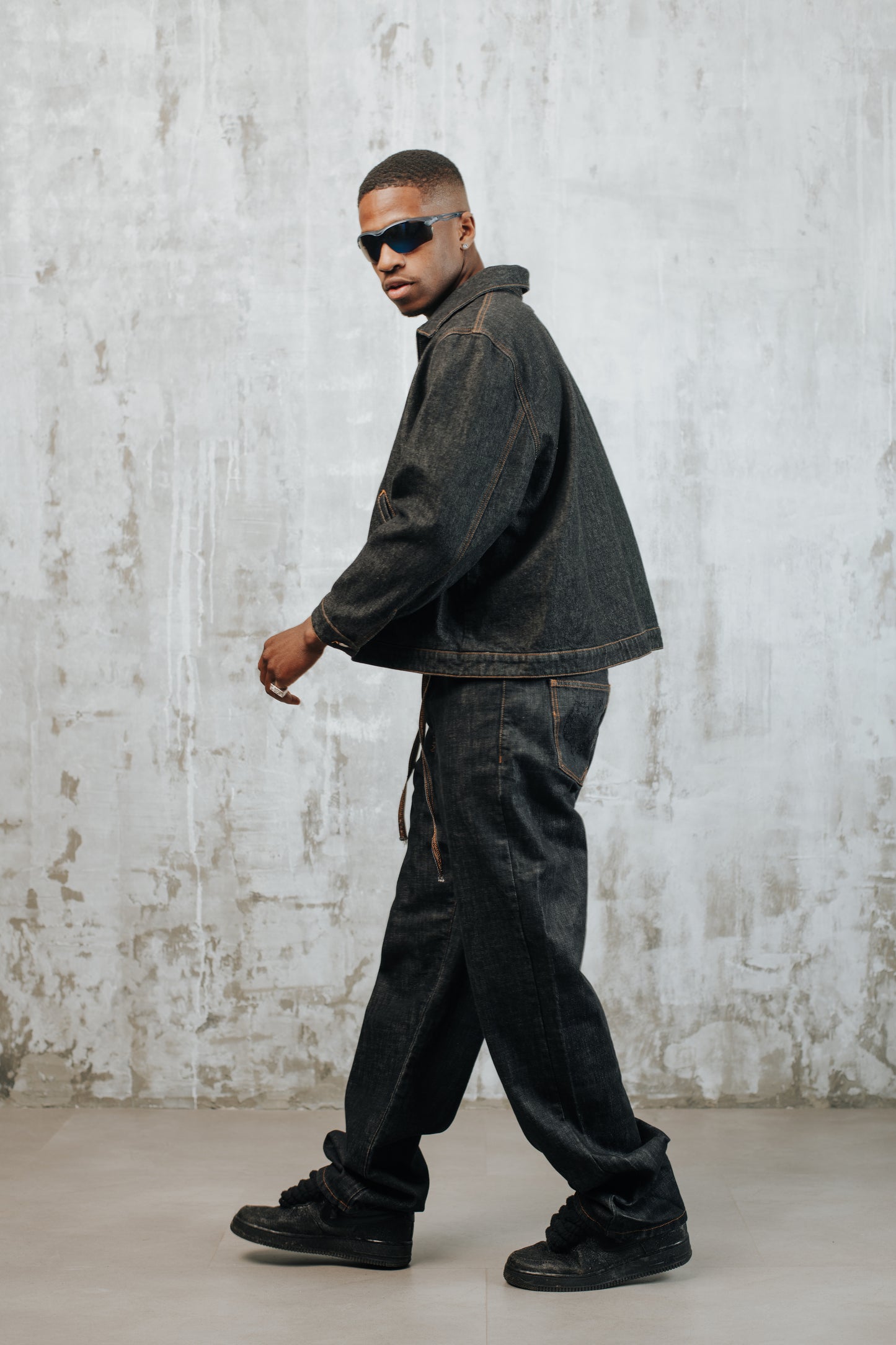 INFATUATION Street Chic Denim Set