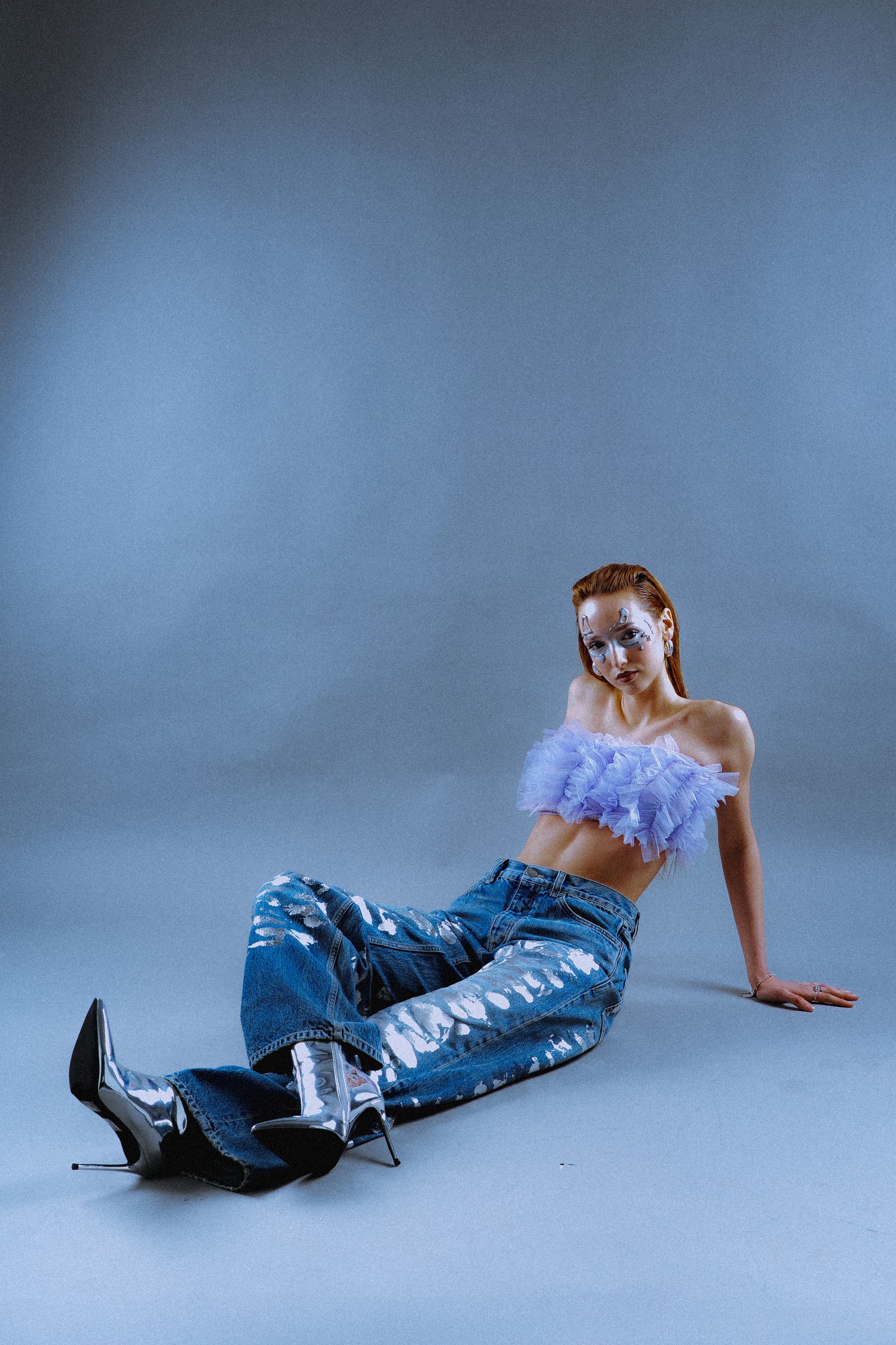 INFATUATION Faded Blue Jeans - Special Edition