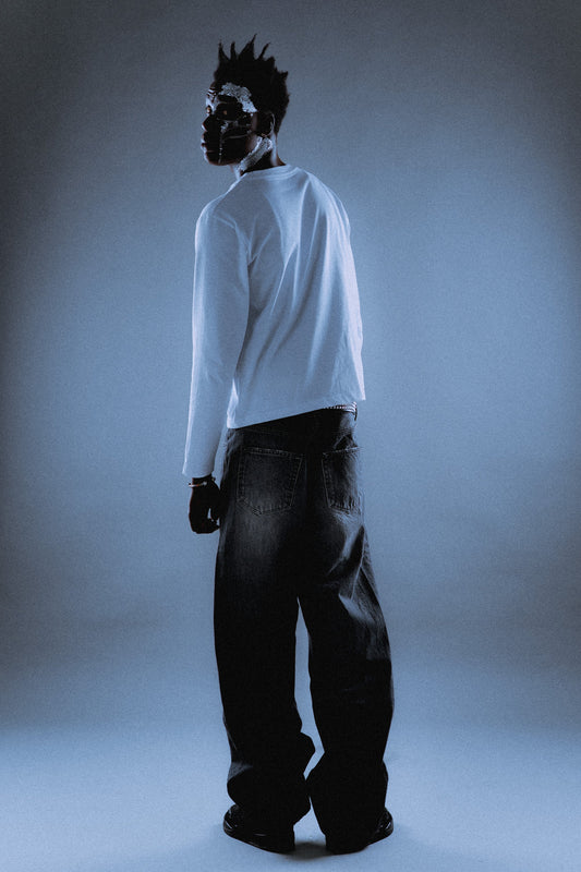 INFATUATION Faded Black Jeans