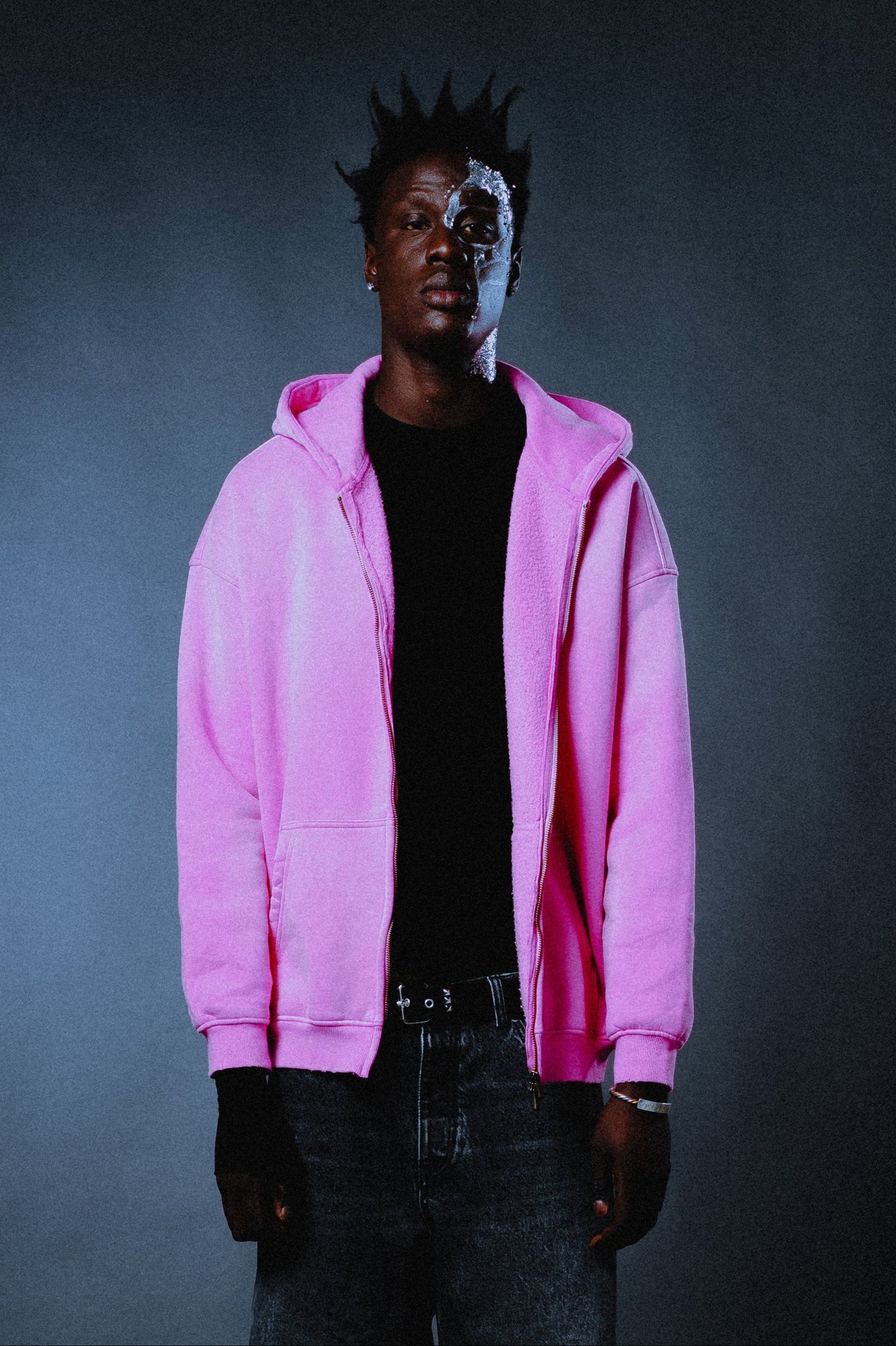INFATUATION " Miami Sky " Zip Hoodie