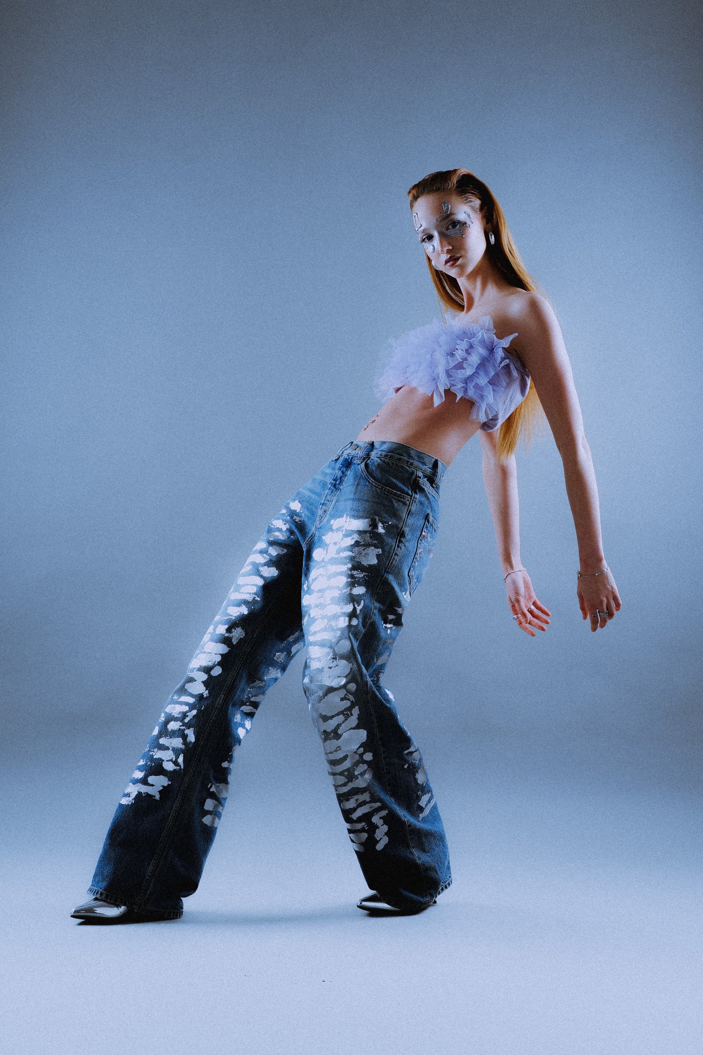 INFATUATION Faded Blue Jeans - Special Edition