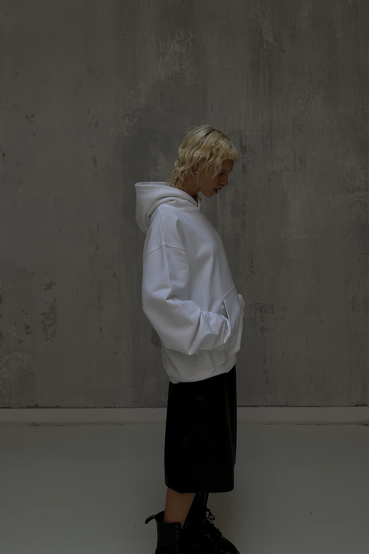 INFATUATION Flaming Hoodie - White