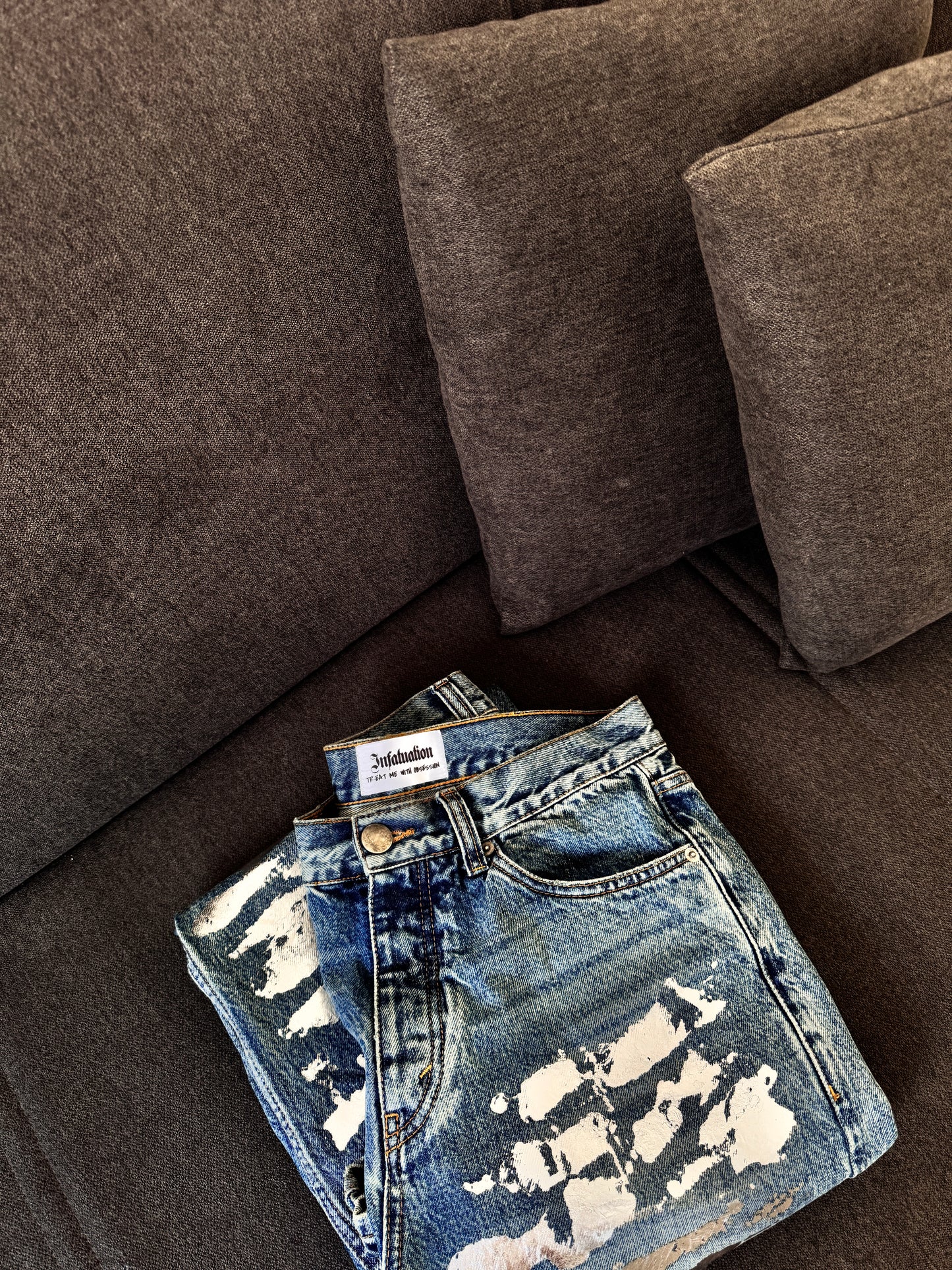 INFATUATION Faded Blue Jeans - Special Edition