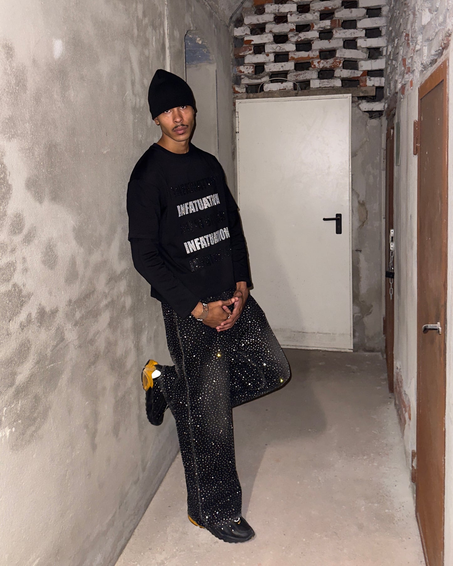 INFATUATION Diamond Tears Jeans