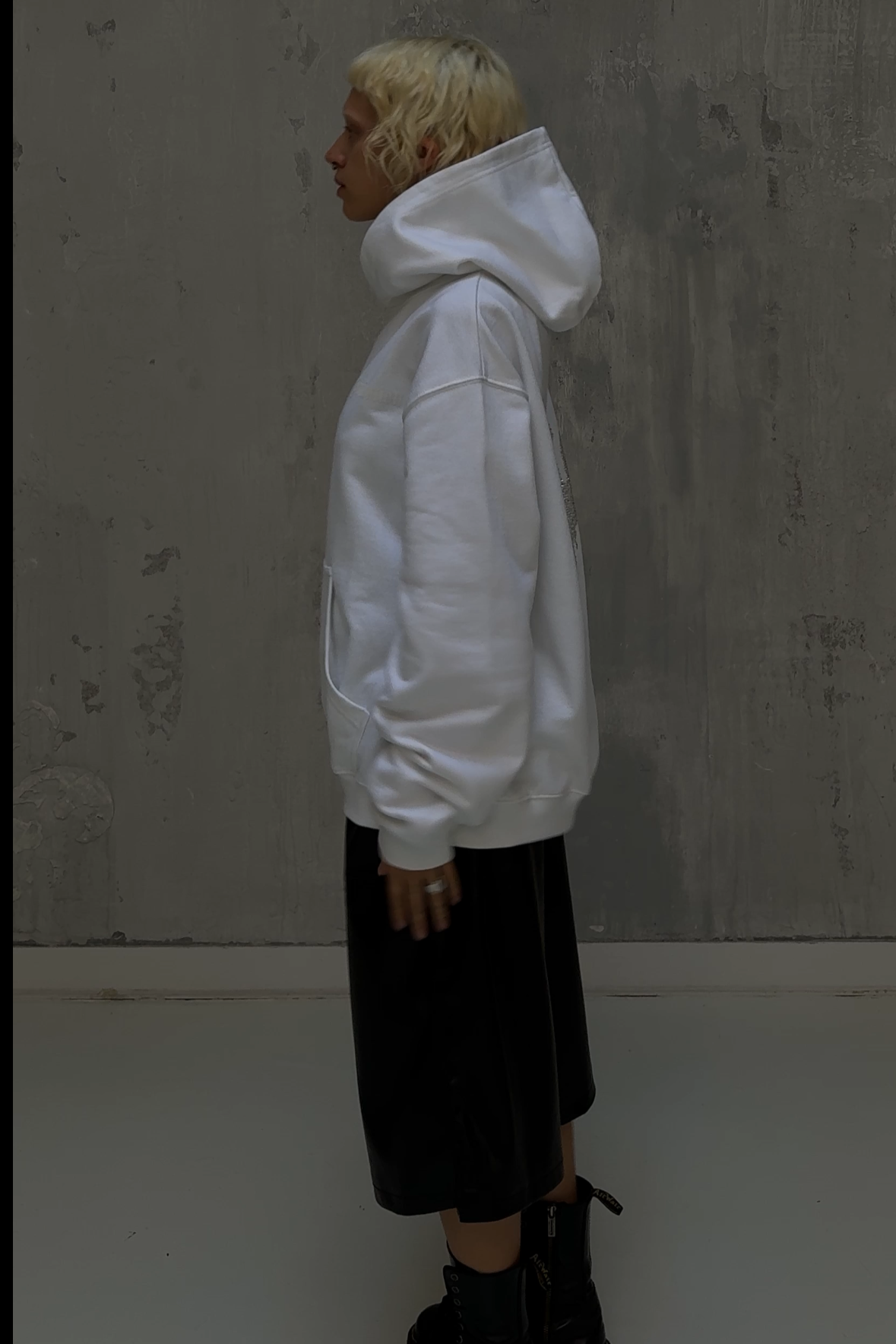 INFATUATION Flaming Hoodie - White