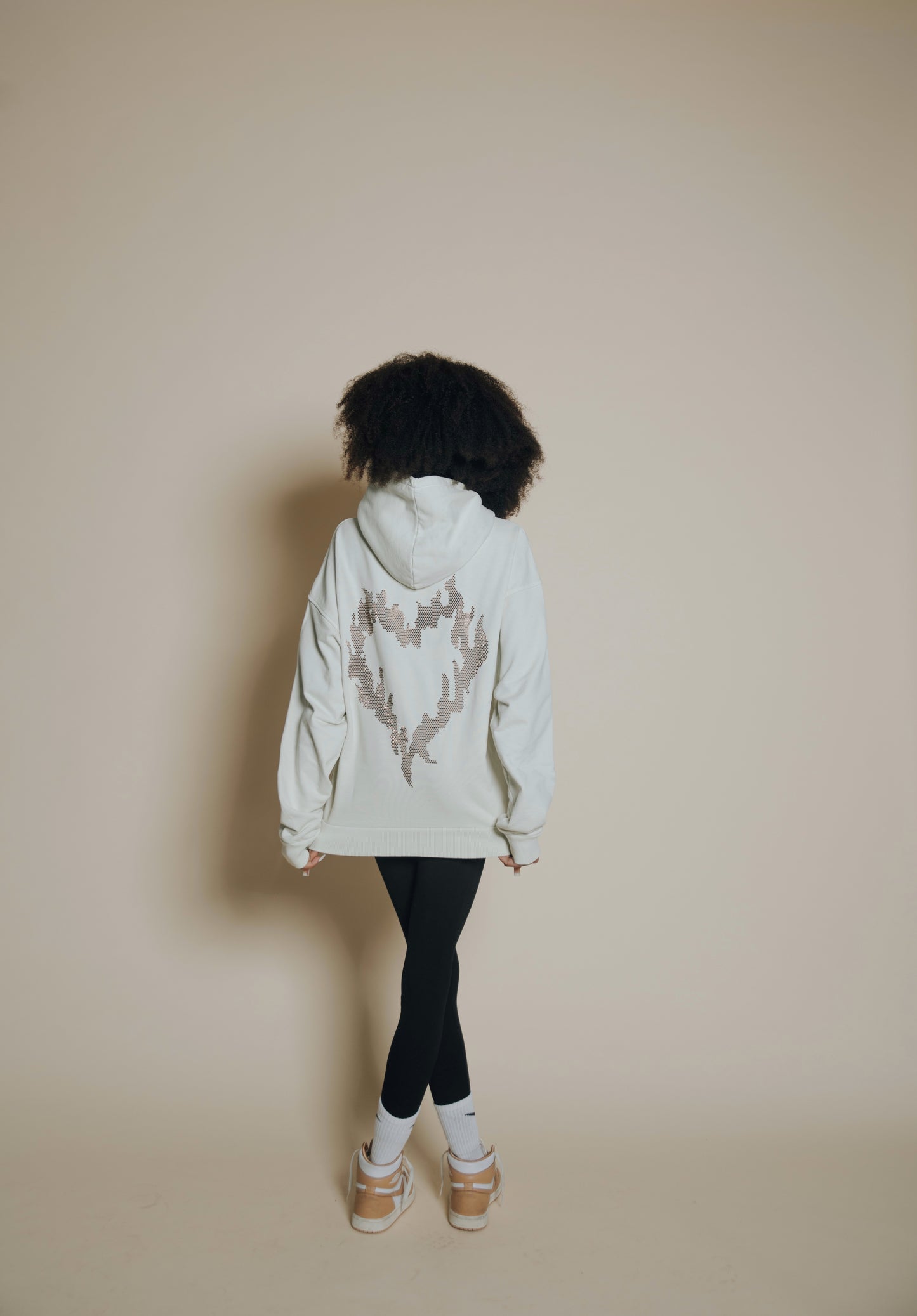 INFATUATION Flaming Hoodie - Caramel