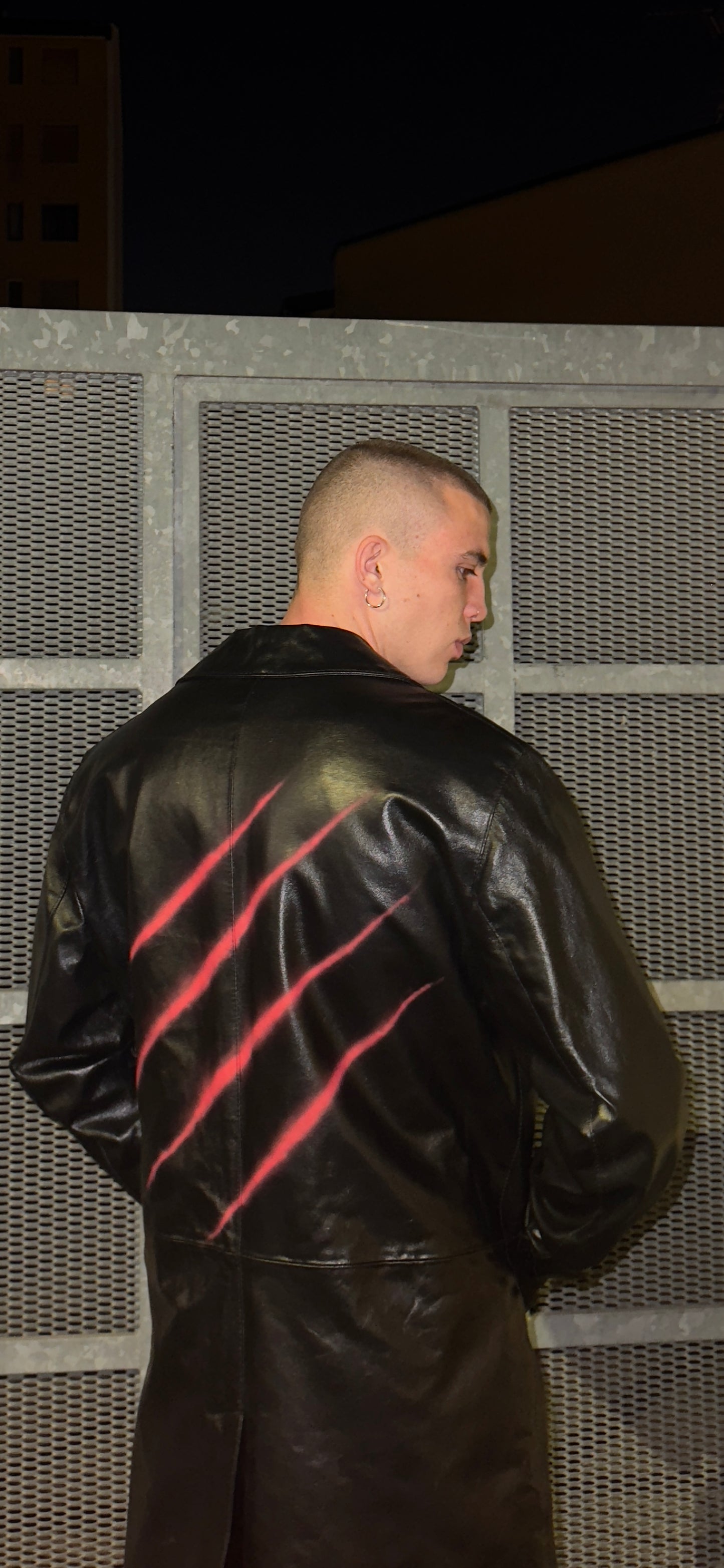 INFATUATION Hellbound Leather Trench