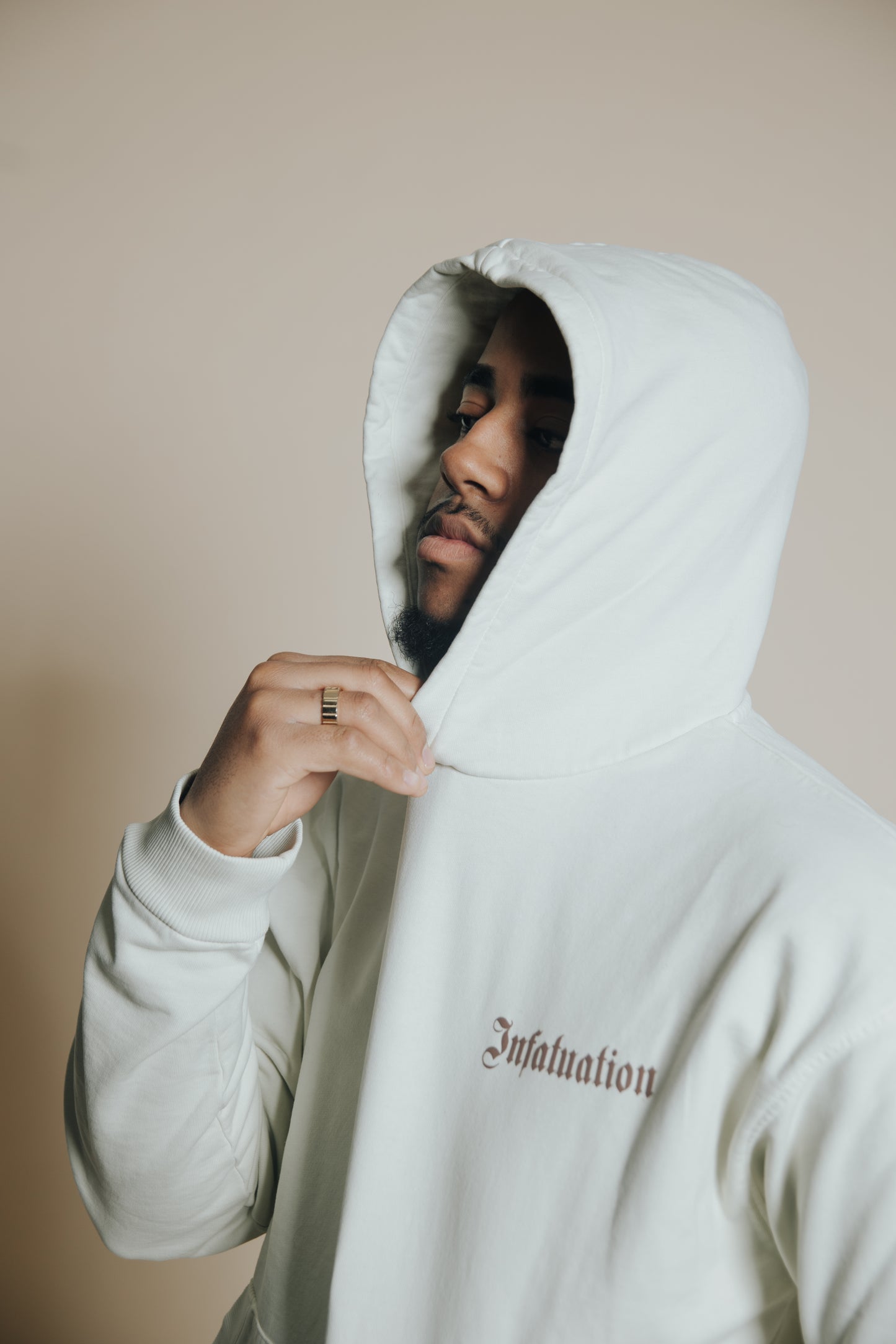 INFATUATION Flaming Hoodie - Caramel