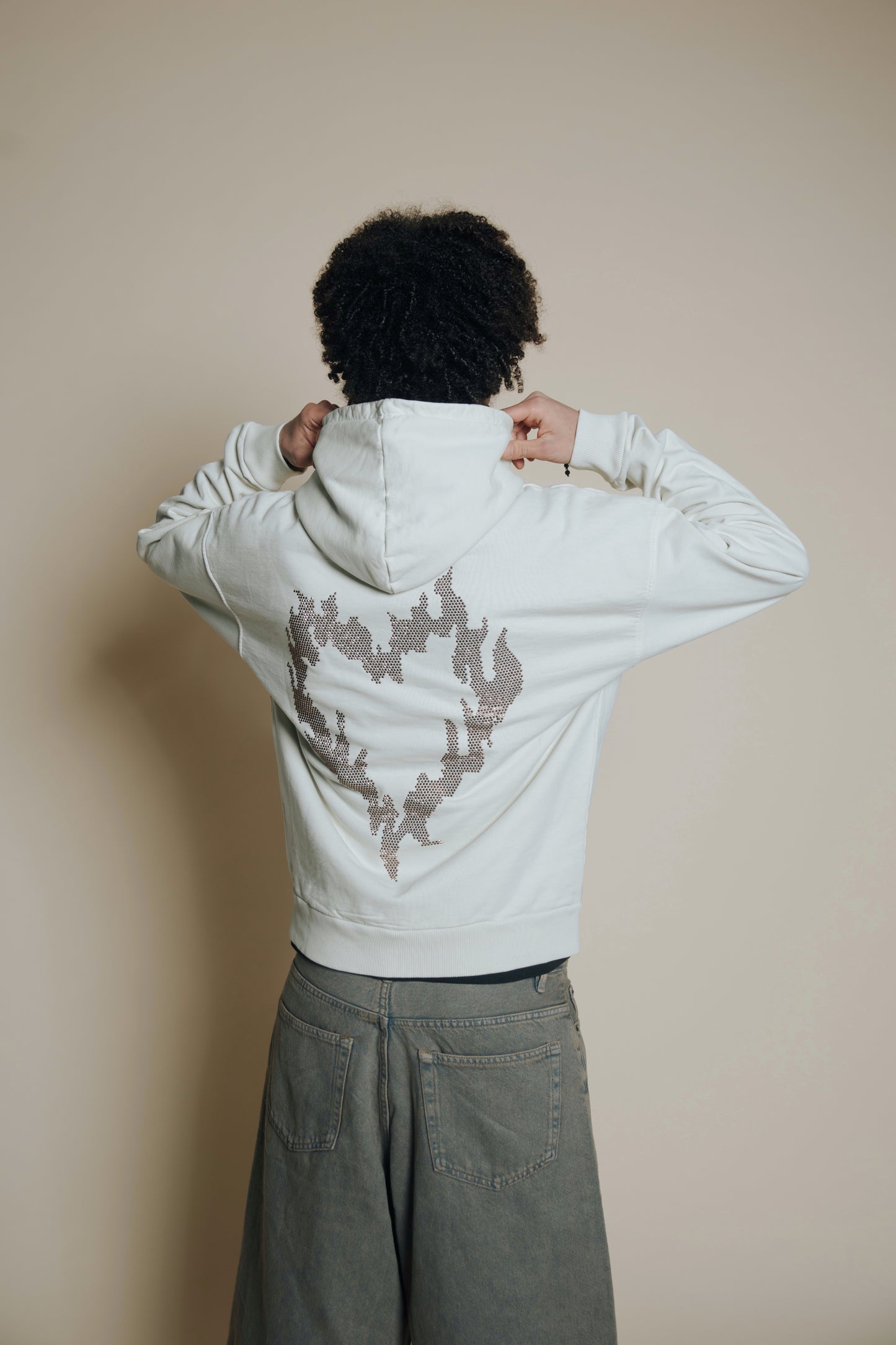 INFATUATION Flaming Hoodie - Caramel