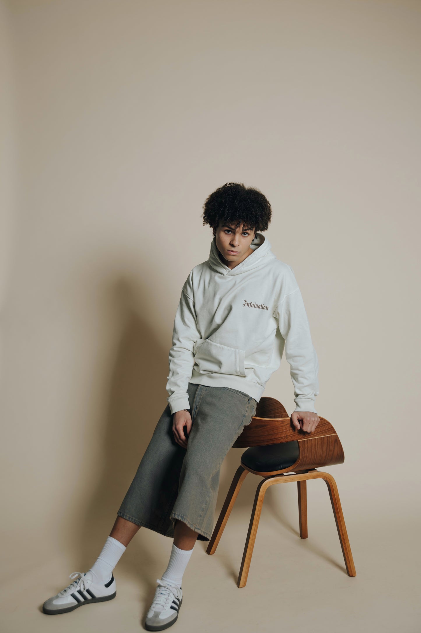 INFATUATION Flaming Hoodie - Caramel