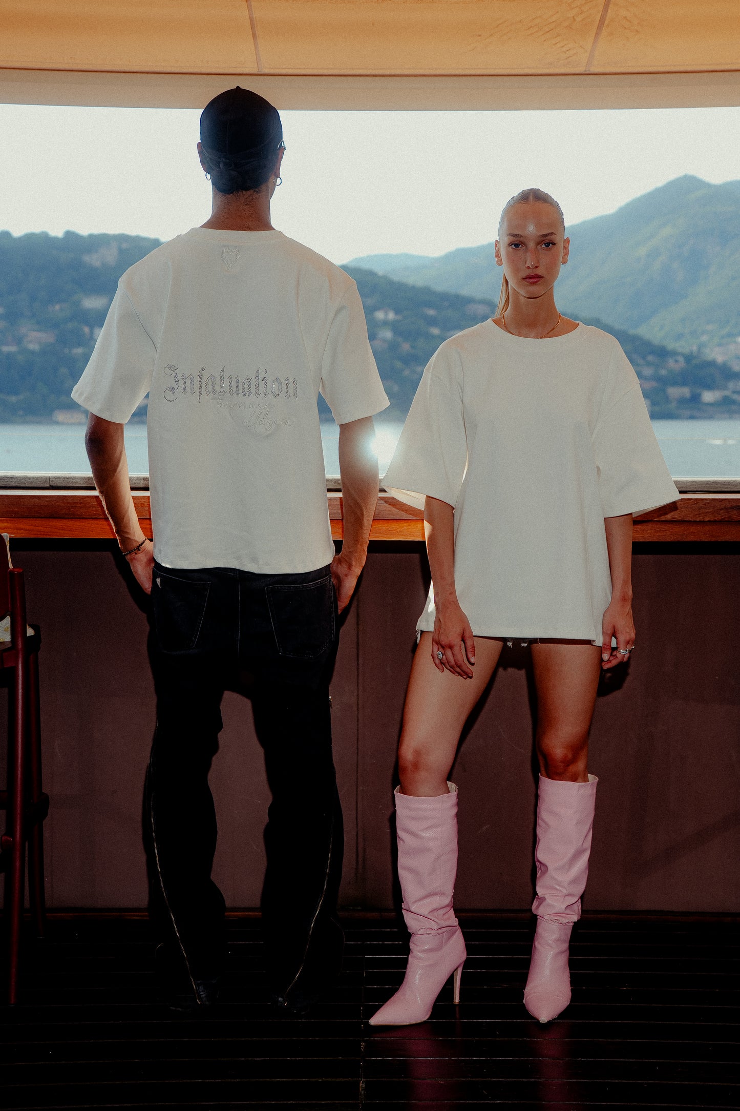 INFATUATION Temporary Illusion Tee - White