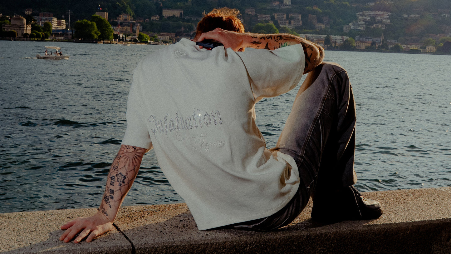 INFATUATION Temporary Illusion Tee - White