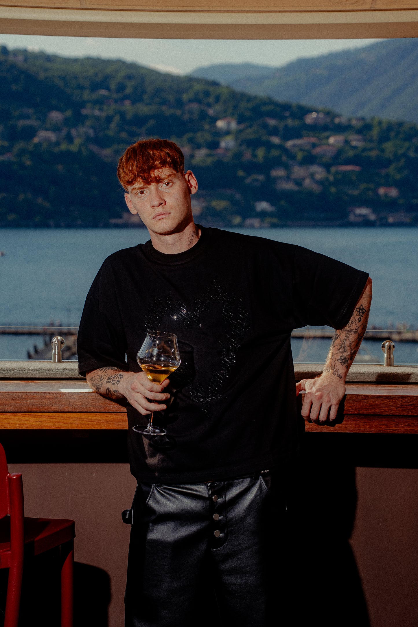 INFATUATION Flaming Tee RVLT - Black