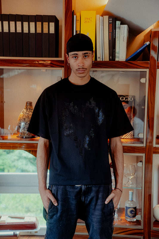 INFATUATION Flaming Tee RVLT - Black