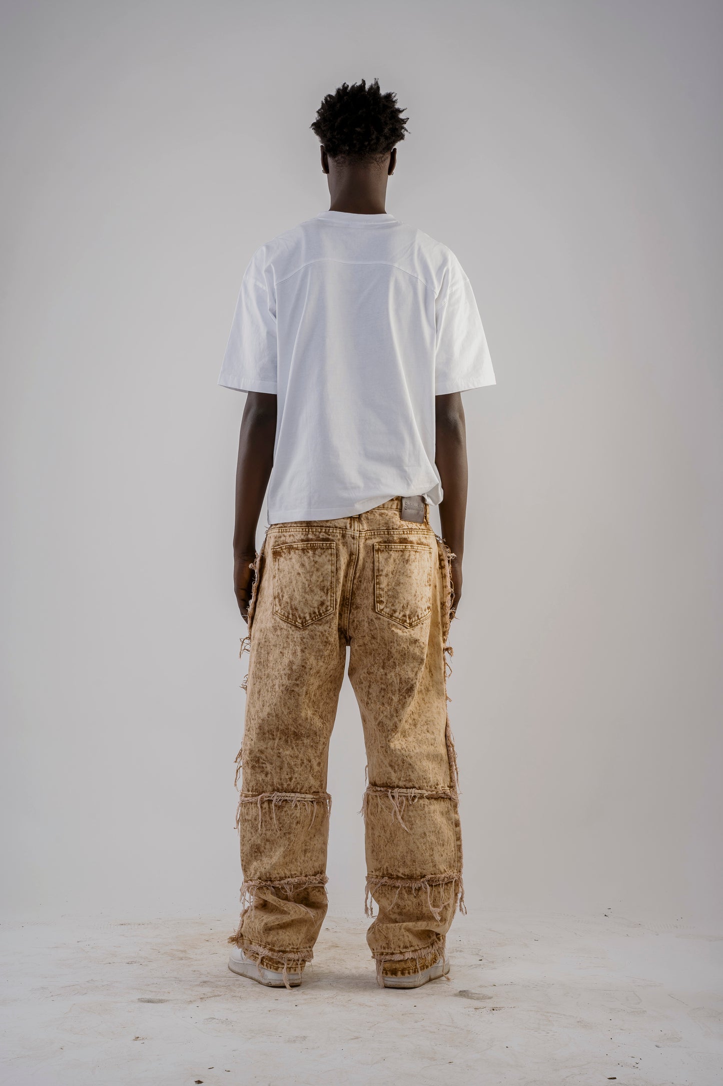INFATUATION Destroyed Jeans - Brown