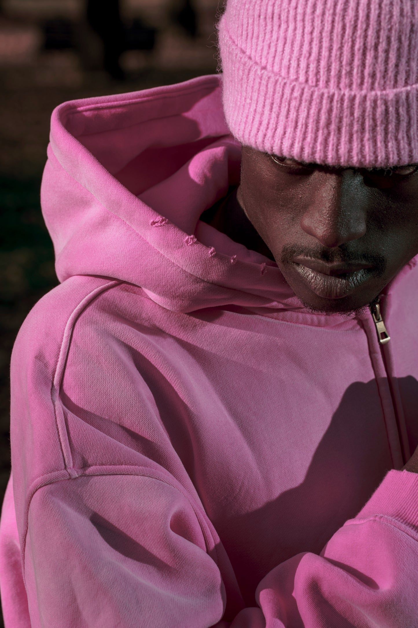 INFATUATION " Miami Sky " Zip Hoodie