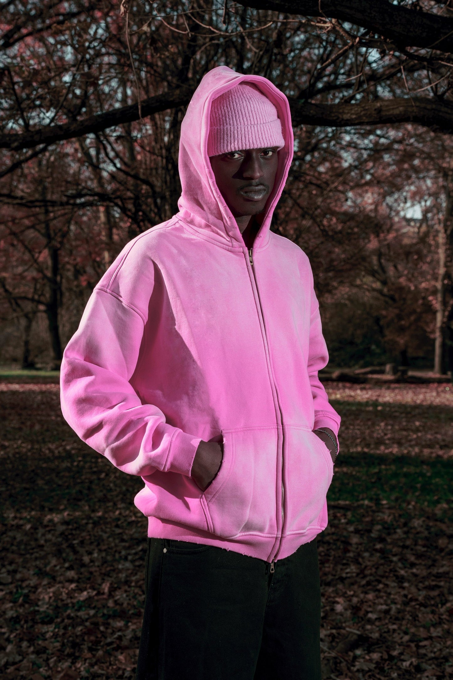 INFATUATION " Miami Sky " Zip Hoodie