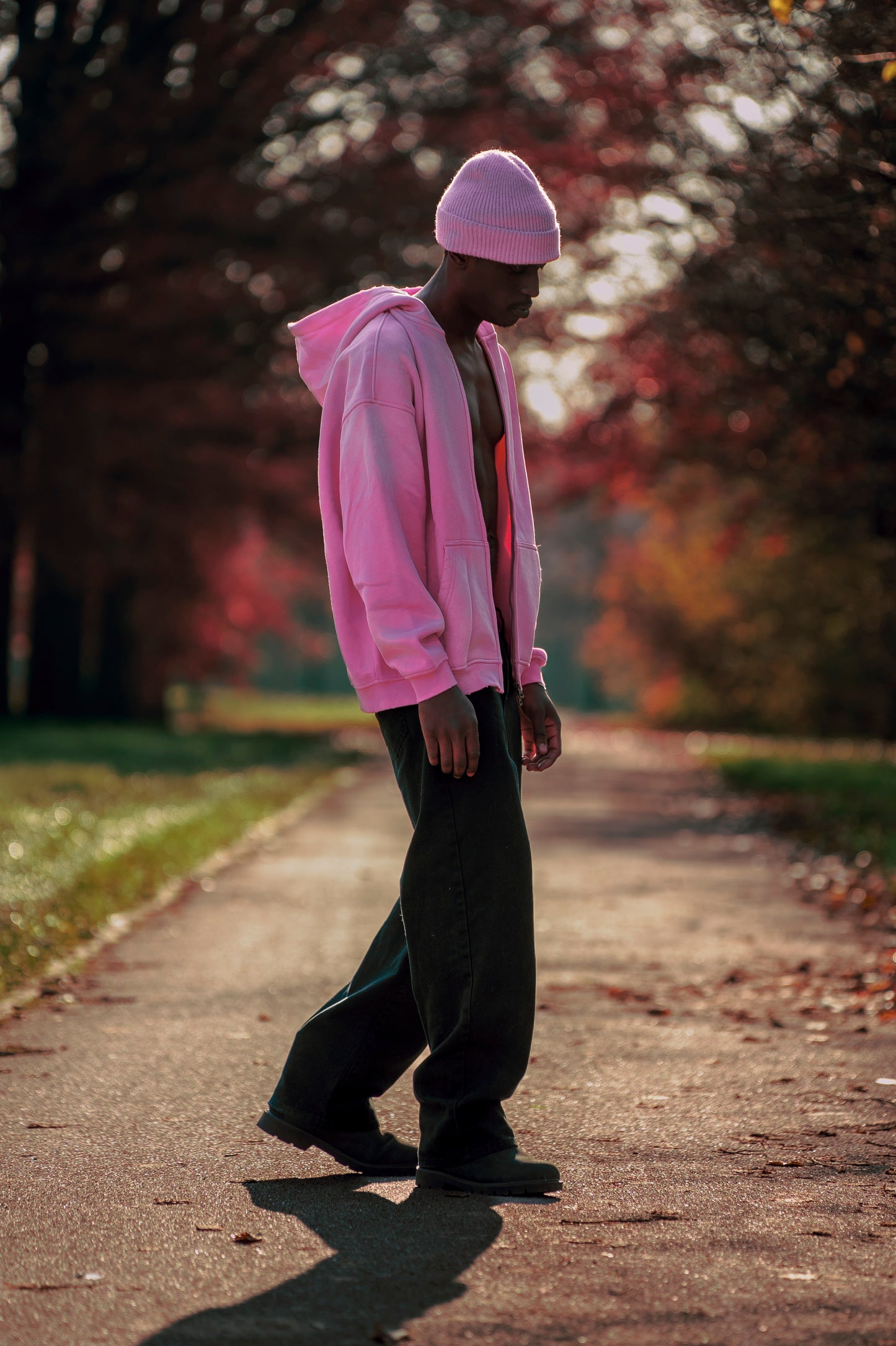 INFATUATION " Miami Sky " Zip Hoodie