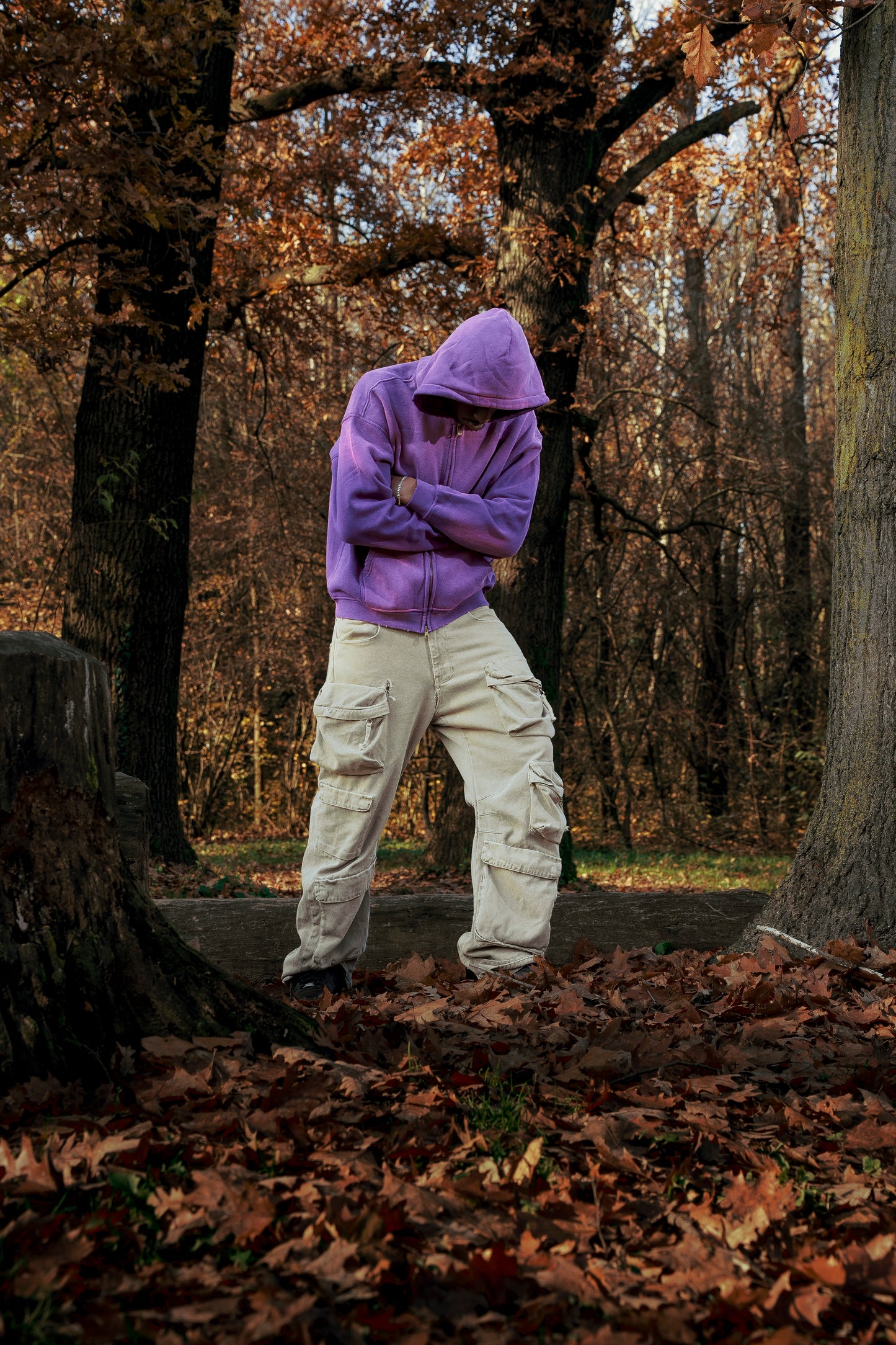 INFATUATION " Jaipur Sky " Zip Hoodie