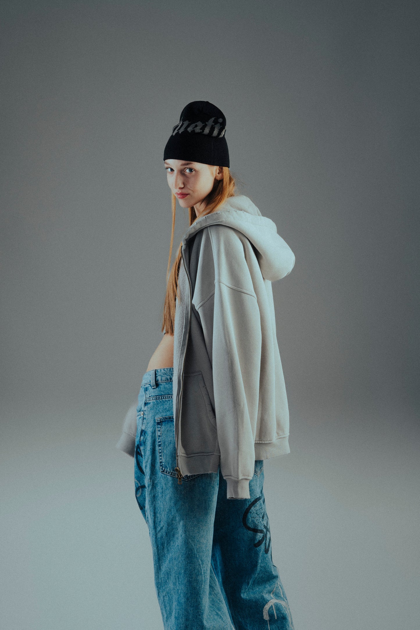INFATUATION " Milan Sky " Zip Hoodie