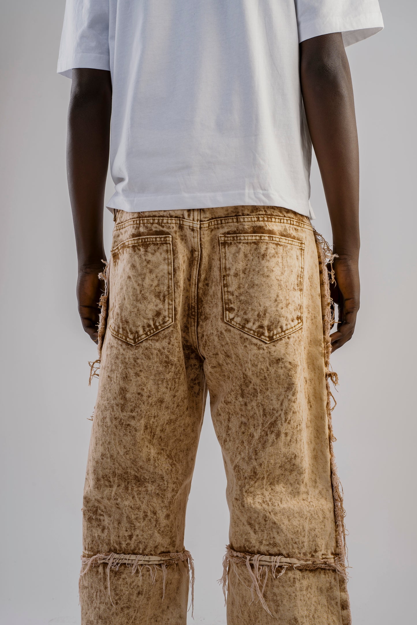 INFATUATION Destroyed Jeans - Brown