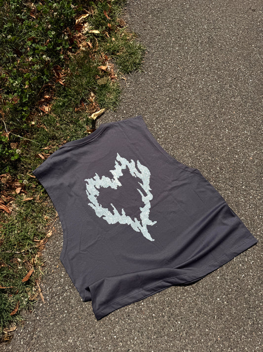 INFATUATION Love/Ghost Tank - Dark Grey