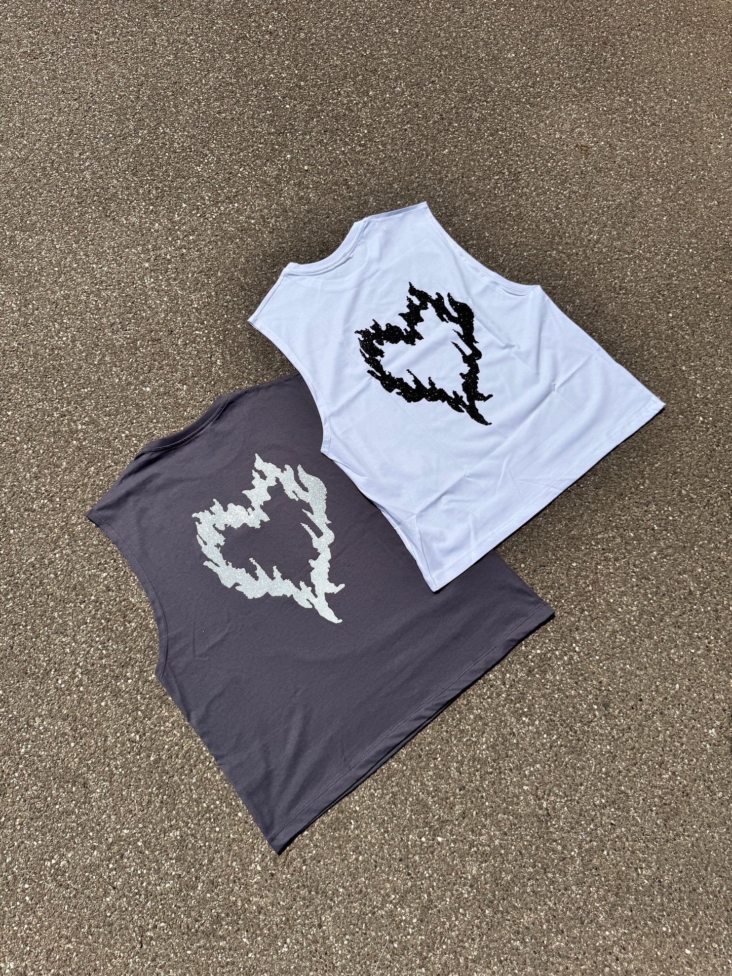 INFATUATION Love/Ghost Tank - Dark Grey