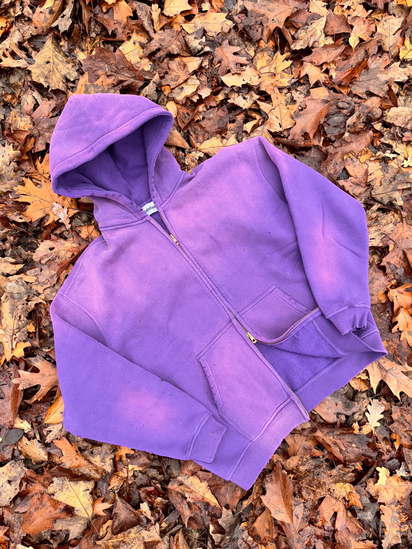 INFATUATION " Jaipur Sky " Zip Hoodie