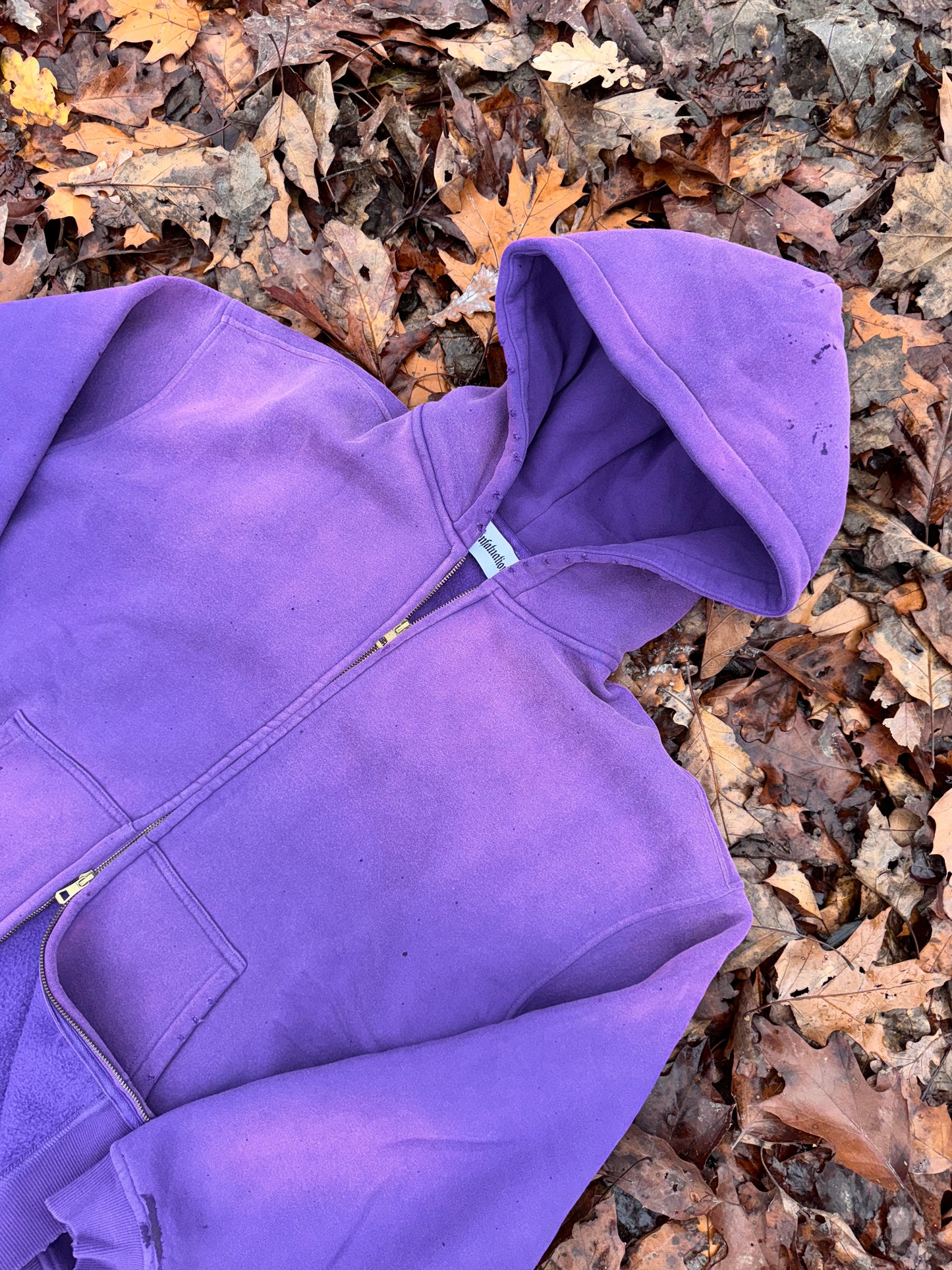 INFATUATION " Jaipur Sky " Zip Hoodie