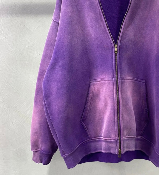 INFATUATION " Jaipur Sky " Zip Hoodie