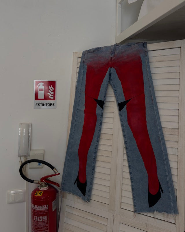 INFATUATION “Red Desire” Jeans