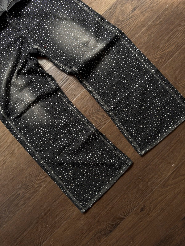 INFATUATION Diamond Tears Jeans