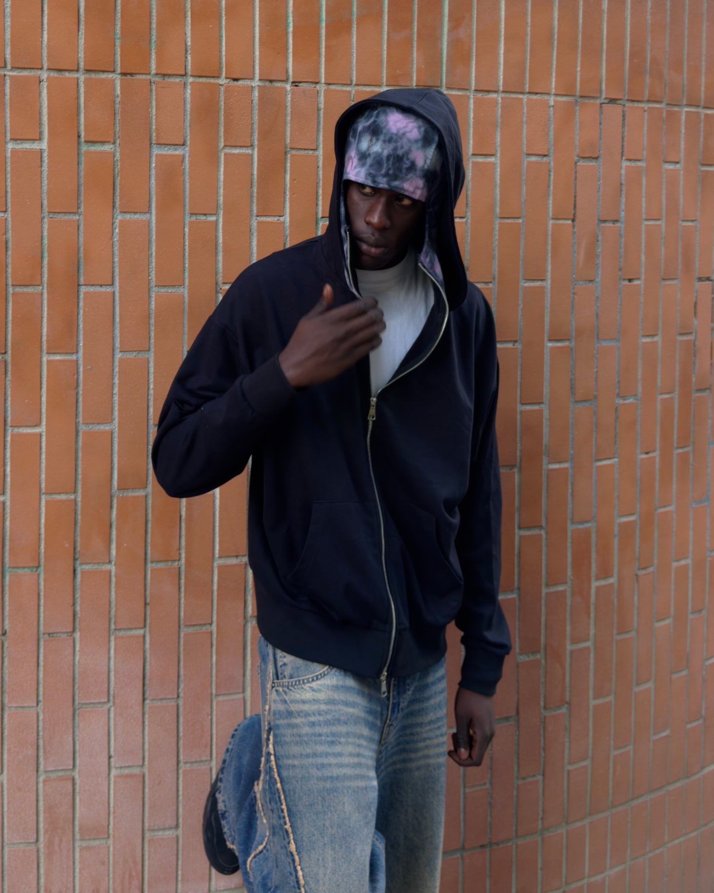 INFATUATION Nebula Mask Zip-Hoodie