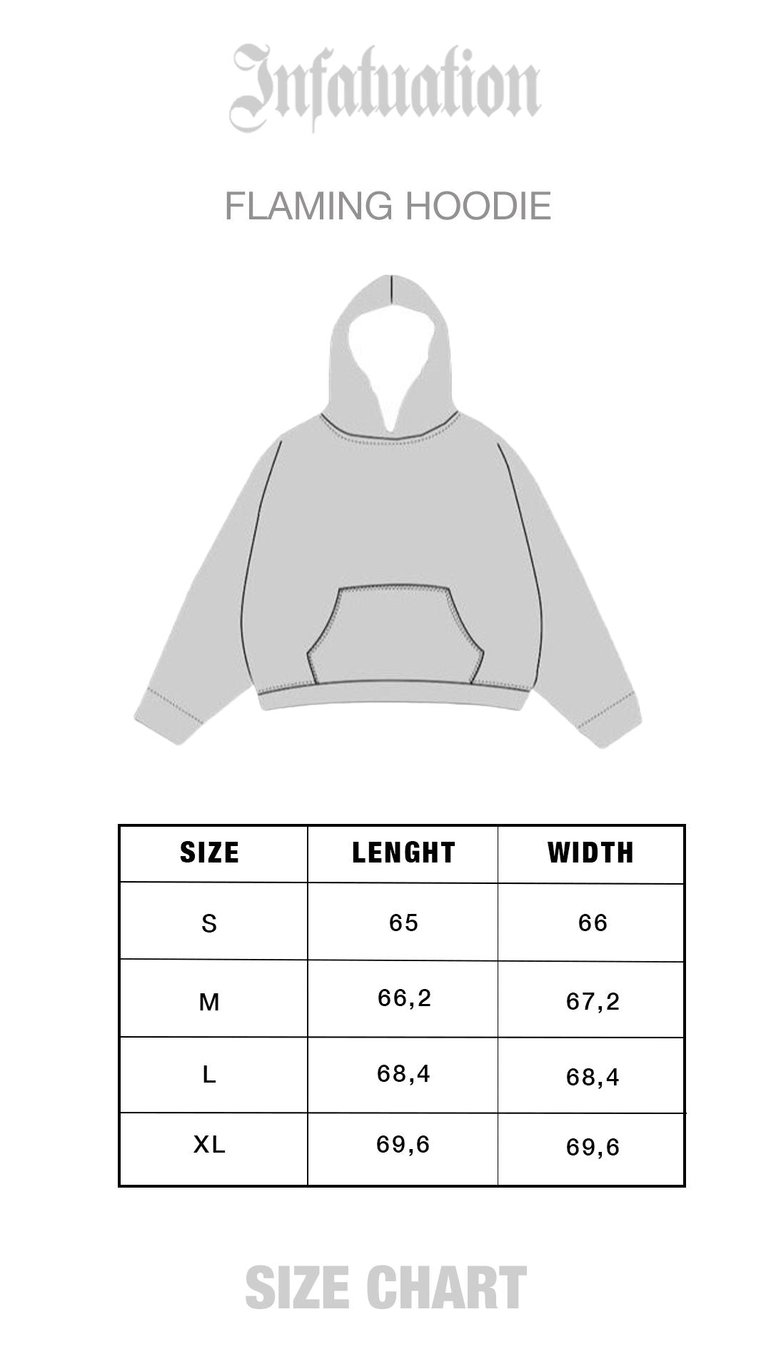 INFATUATION Flaming Hoodie - Caramel