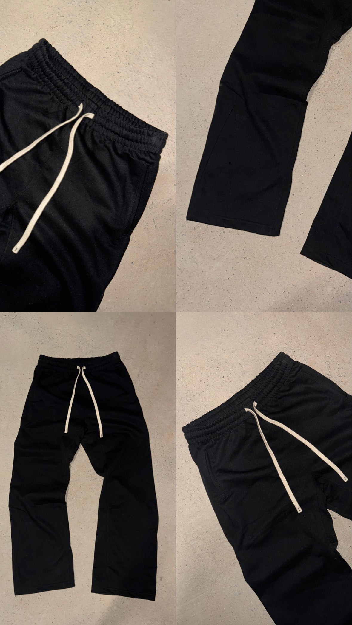 INFATUATION Noir Sweatpants