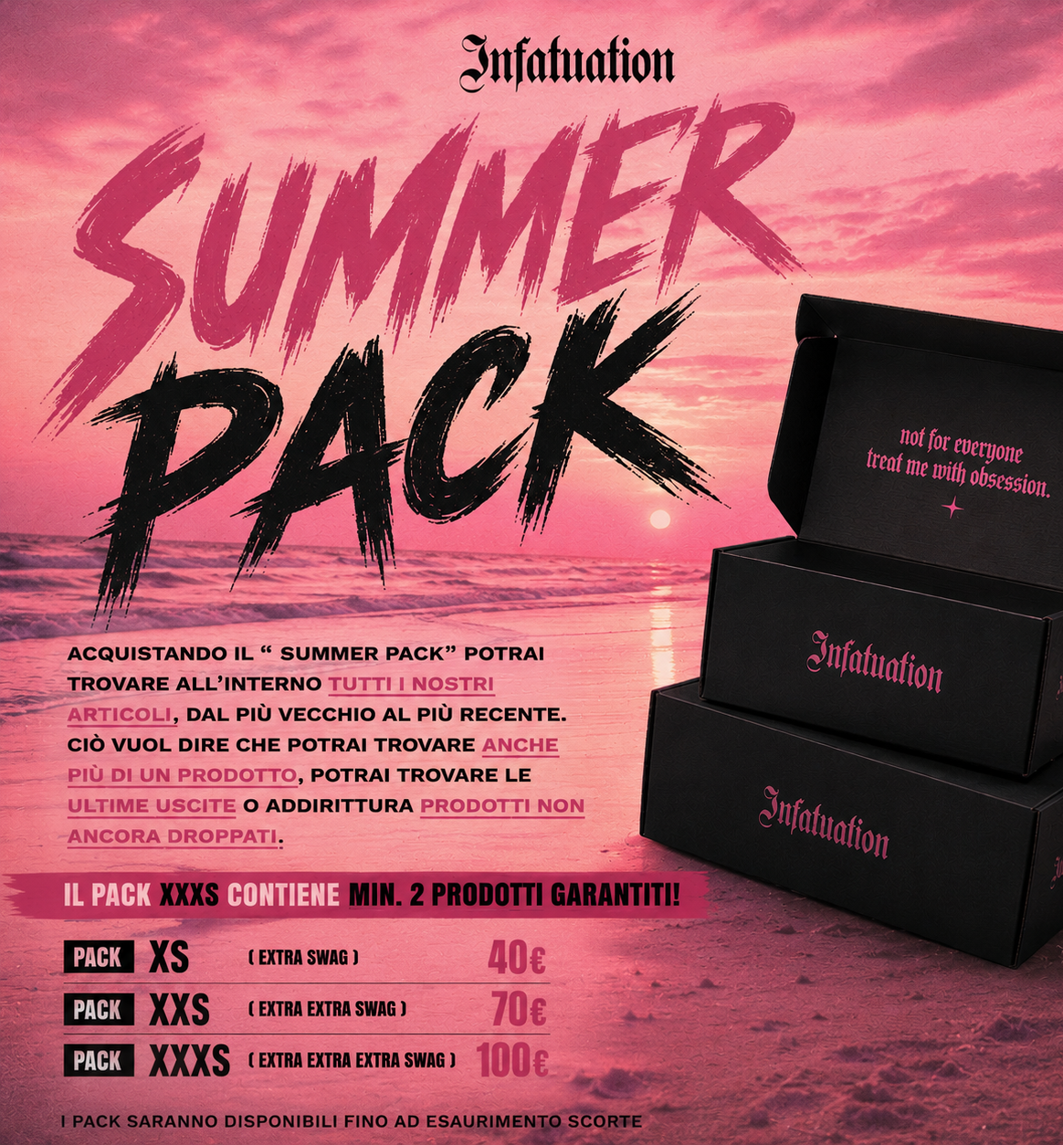 INFATUATION Summer Pack