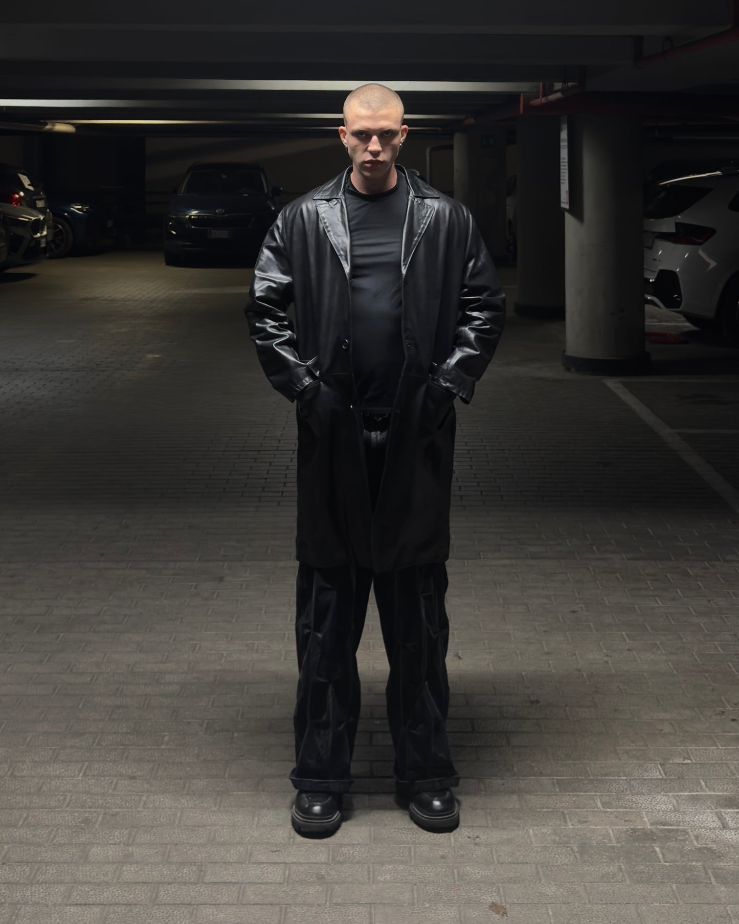 INFATUATION Hellbound Leather Trench