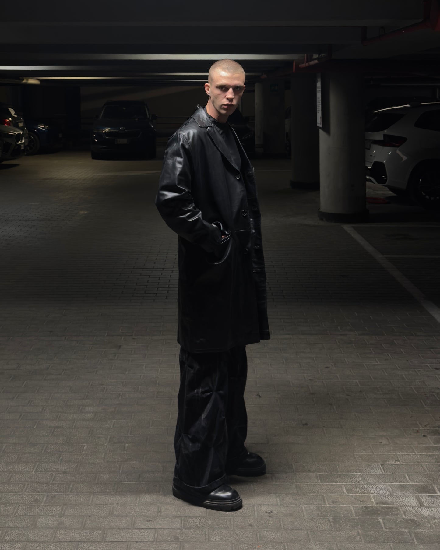 INFATUATION Hellbound Leather Trench