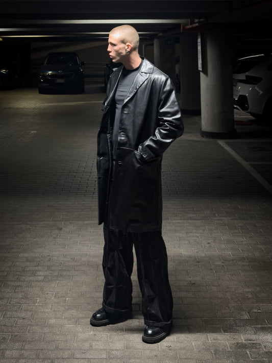 INFATUATION Hellbound Leather Trench