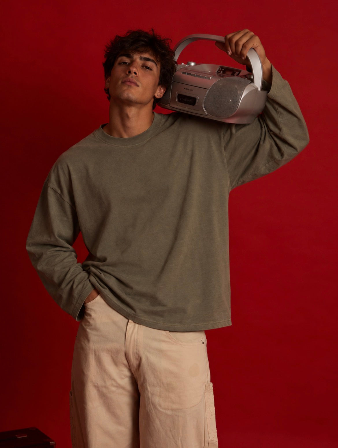 INFATUATION Everdyay LS - Vintage Olive
