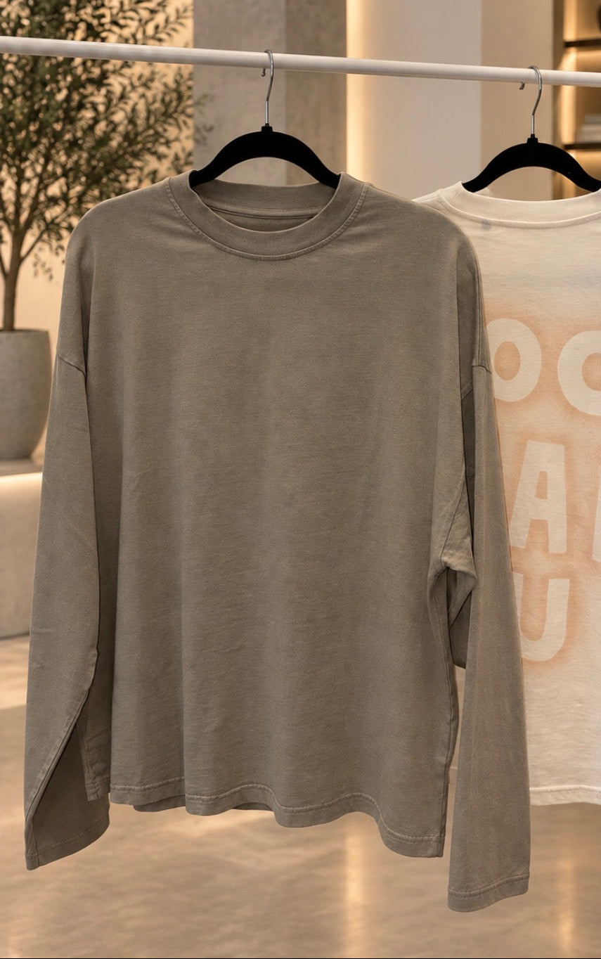 INFATUATION Everdyay LS - Vintage Olive