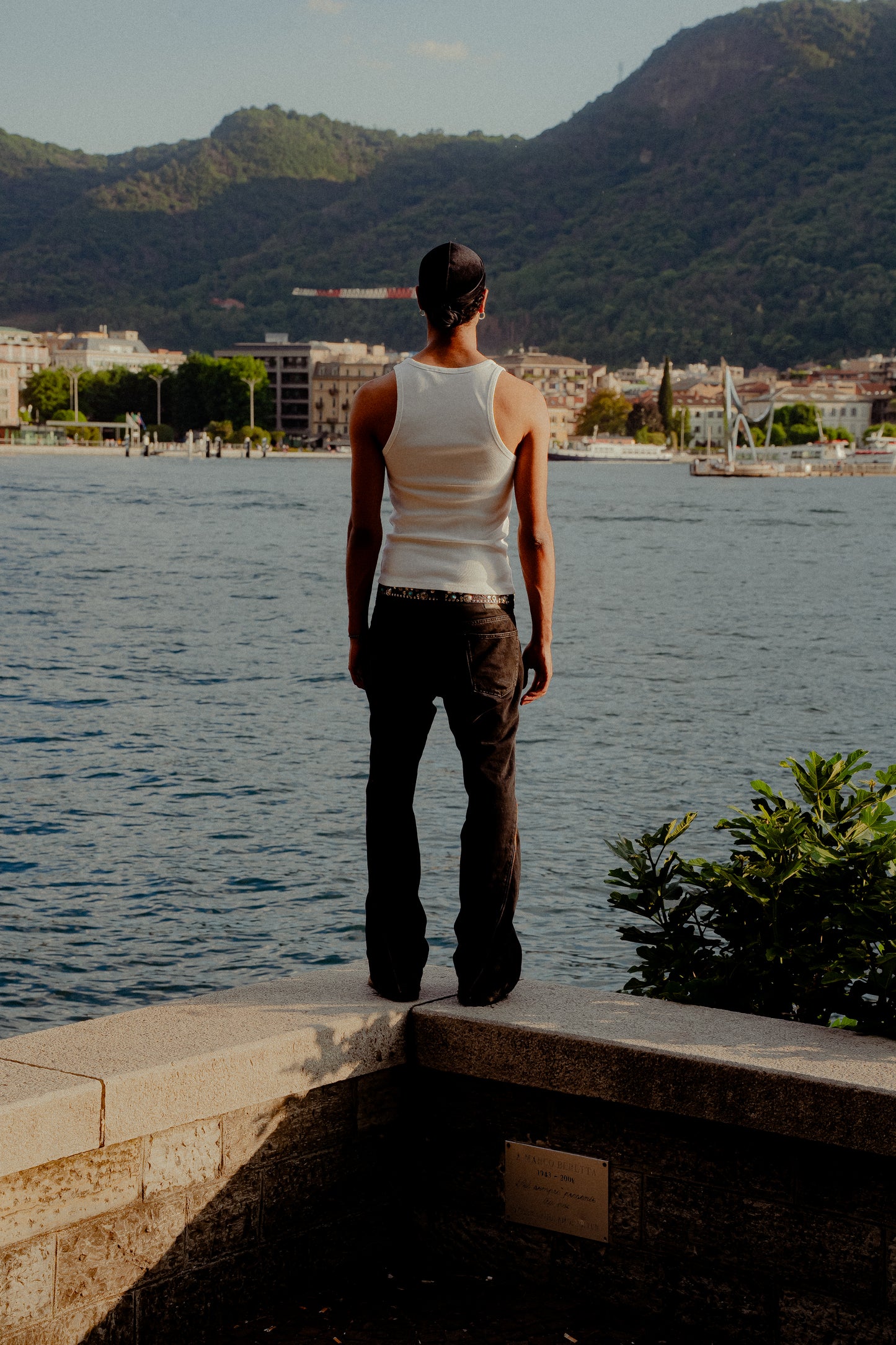 INFATUATION Flaming Tank-Top – White