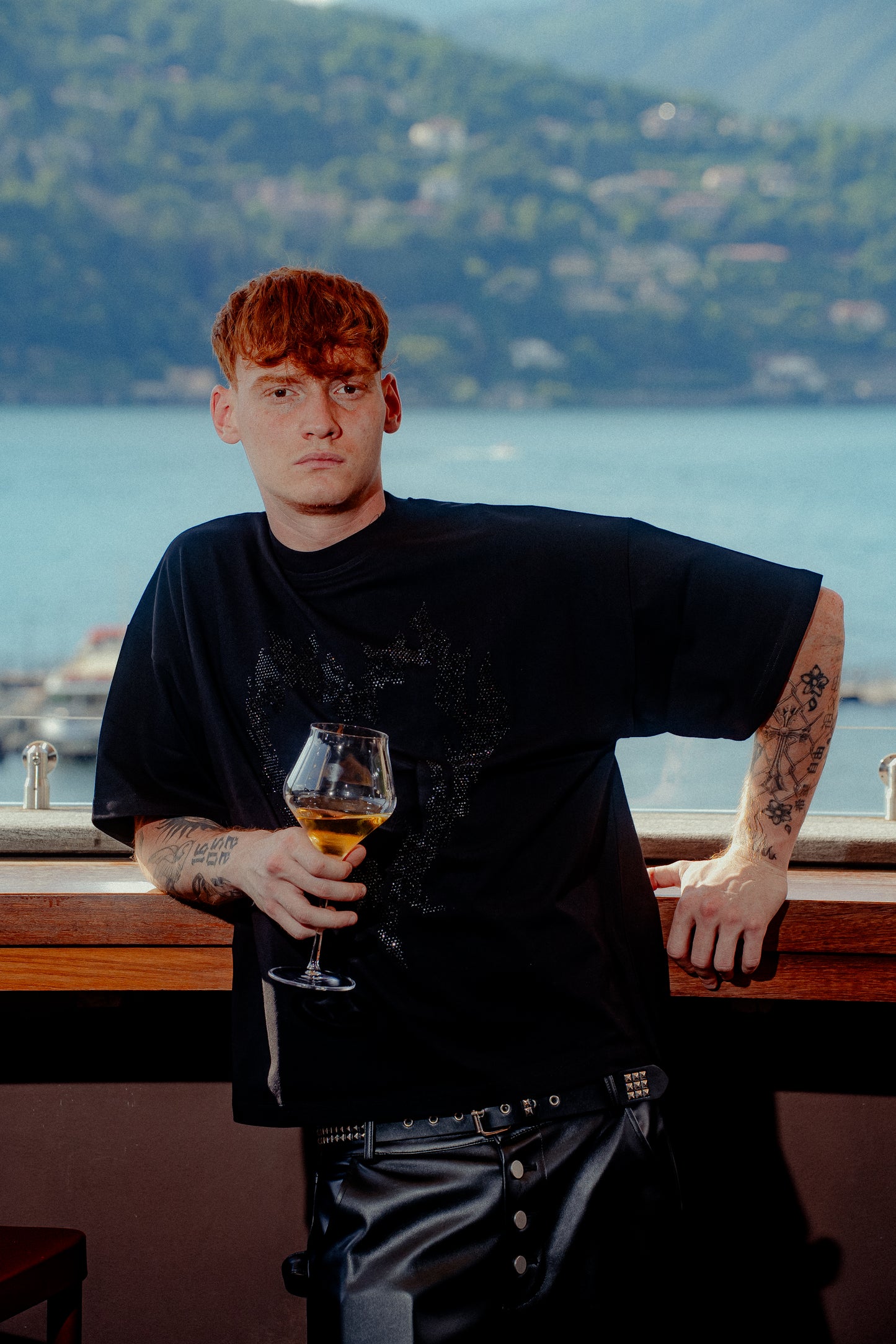 INFATUATION Flaming Tee RVLT - Black