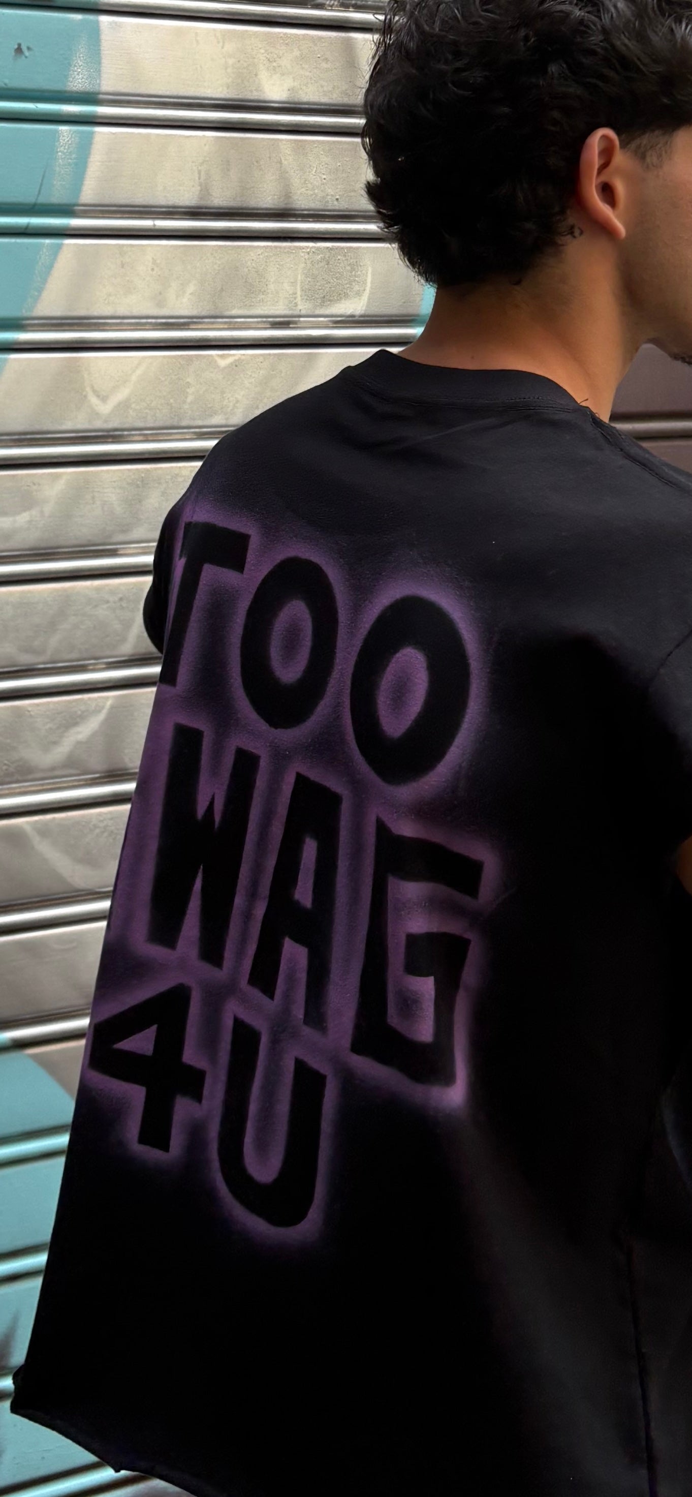 INFATUATION " Too Swag " Airbrush Tee - B/P