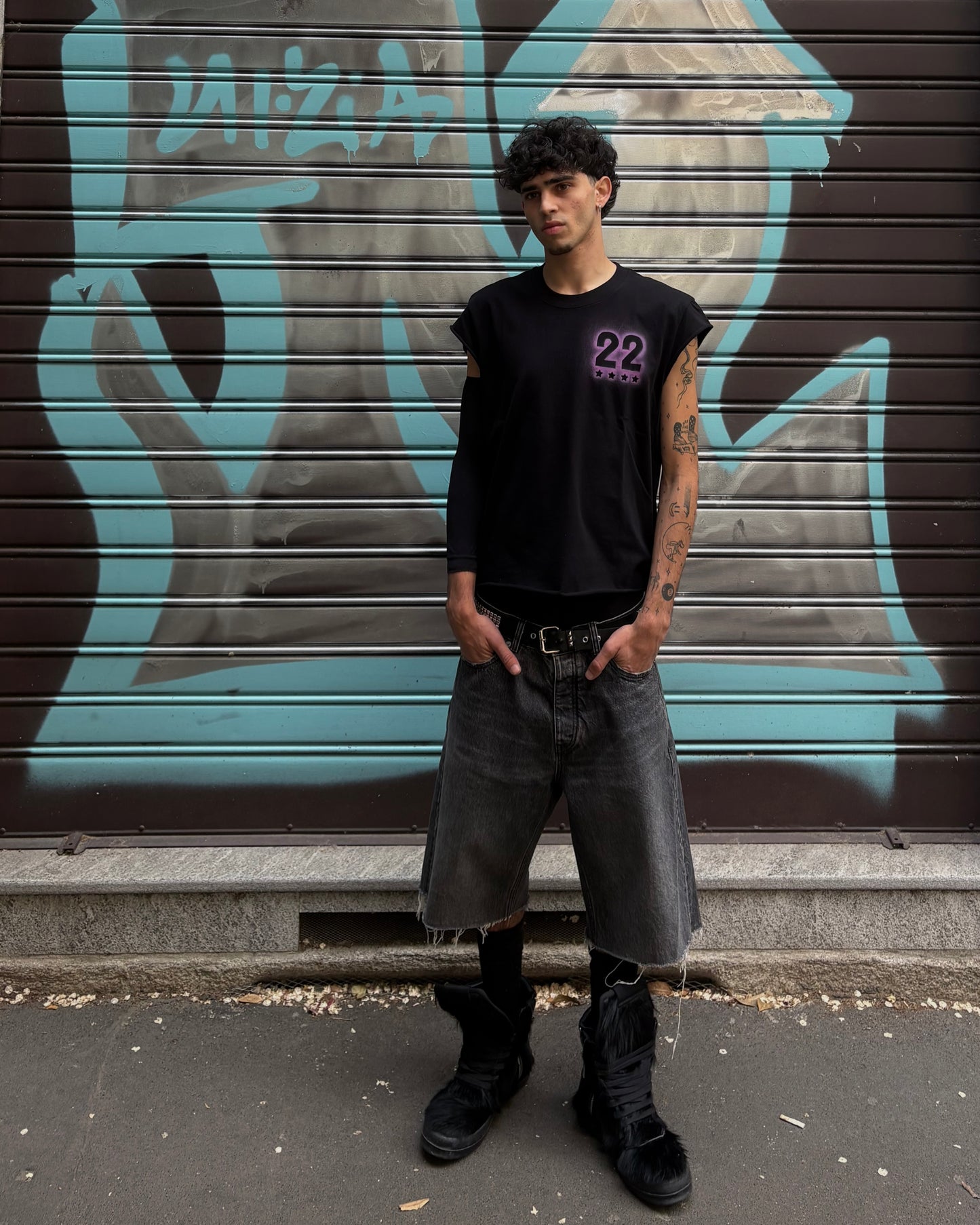 INFATUATION Everyday Jorts - Dark Grey - LAST ONE