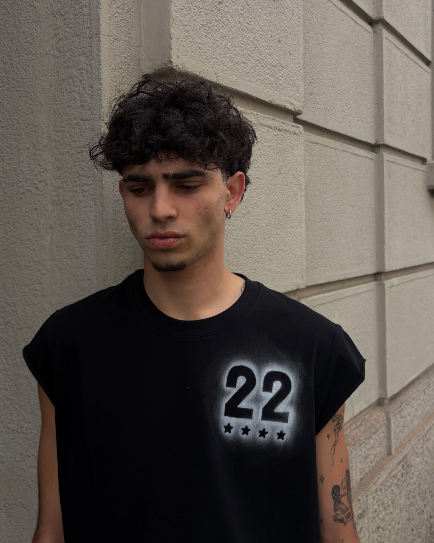 INFATUATION " Too Swag " Airbrush Tee - B/W