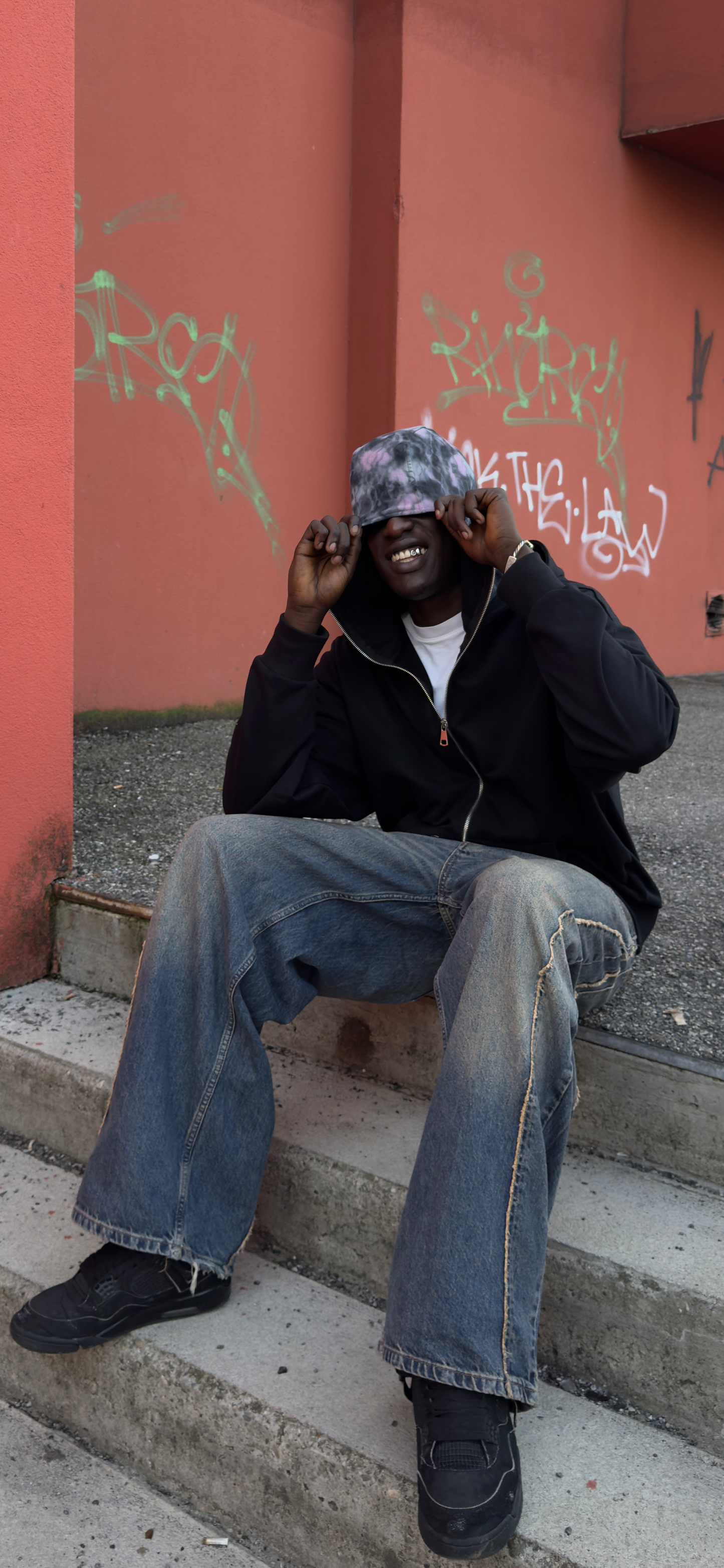 INFATUATION Nebula Mask Zip-Hoodie