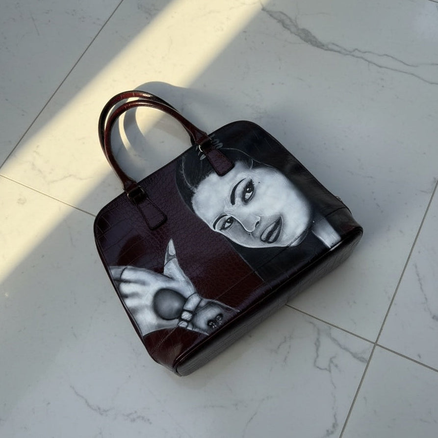 INFATUATION "Vera Baddie" Leather Bag