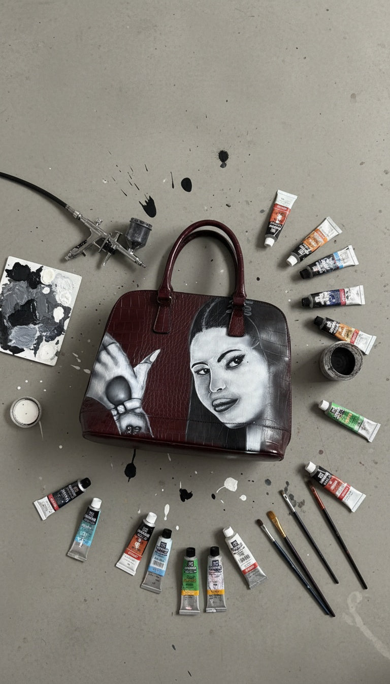 INFATUATION "Vera Baddie" Leather Bag